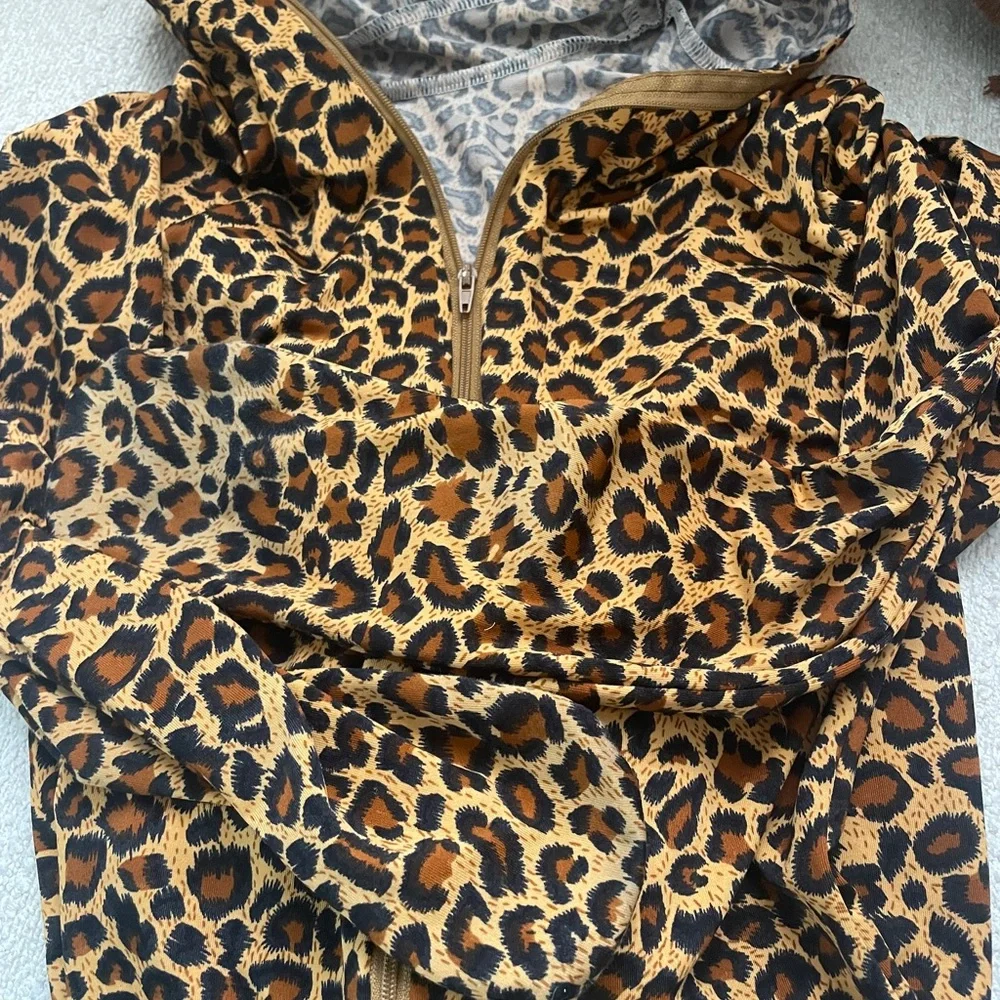 Leopard Print Kids Costume
